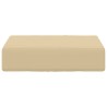 Coussin de Siège d'Extérieur Beige 40 x 40 x 8 cm 533045533045
