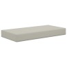 Coussin de Siège d'Extérieur Gris 80 x 40 x 8 cm 533051533051