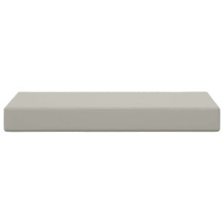 Coussin de Siège d'Extérieur Gris 80 x 40 x 8 cm 533051533051