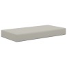 Coussin de Siège d'Extérieur Gris 80 x 40 x 8 cm 533051533051