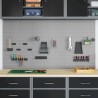 Panneau mural à outils 3 pcs Gris 150 x 1 x 80 cm 533055533055