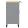 Banc de travail avec tiroir Noir et gris 75 x 45 x 85 cm 533060533060