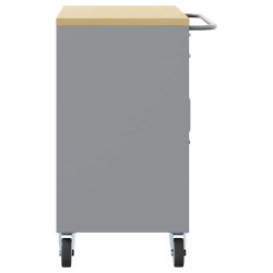 Banc de travail avec tiroir Rouge et Gris 75 x 45 x 85 cm 533070533070
