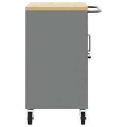 Banc de travail avec étagère Noir et gris 75 x 45 x 85 cm 533071533071