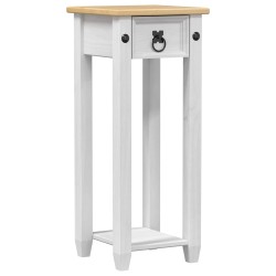 Support de Plante Blanc 30 x 30 x 73 cm Pin massif 533072533072