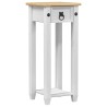 Support de Plante Blanc 30 x 30 x 73 cm Pin massif 533072533072