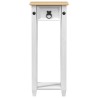 Support de Plante Blanc 30 x 30 x 73 cm Pin massif 533072533072