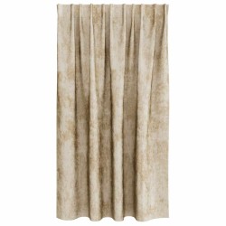 Rideaux en velours 2 pcs Crème 140 x 140 cm Velours 534387534387