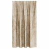 Rideaux en velours 2 pcs Crème 140 x 140 cm Velours 534387534387