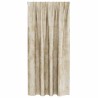 Rideaux en velours 2 pcs Crème 175 x 140 cm Velours 534389534389