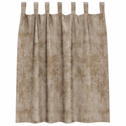 Rideaux en velours 2 pcs Champagne 140 x 140 cm Velours 534399534399