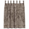 Rideaux en velours 2 pcs Cappuccino 140 x 140 cm Velours 534405534405