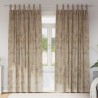 Rideaux en velours 2 pcs Champagne 245 x 140 cm Velours 534414534414