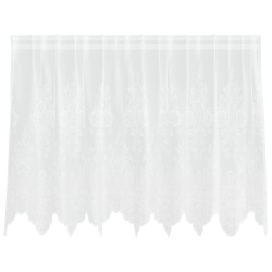 Rideau en Dentelle avec des rideaux Blanc 80 x 200 cm Polyester 534420534420