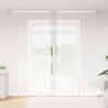 Rideau en Dentelle Floral Blanc 280 x 200 cm Polyester 534429534429