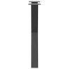 Pieds de table à manger en forme de X, 2 pièces, anthracite, 60 x (72-73) cm, acier 534447534447