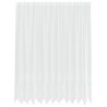 Rideau en Dentelle Floral Blanc 200 x 300 cm Polyester 534457534457