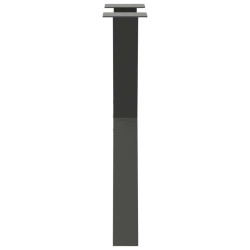 Pieds de table à manger en forme de X 2 pièces Anthracite 50 x (72-73) cm Acier 534465534465