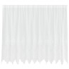Rideau en Dentelle Floral Blanc 140 x 300 cm Polyester 534471534471