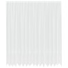Rideau en Dentelle Floral Blanc 260 x 400 cm Polyester 534479534479