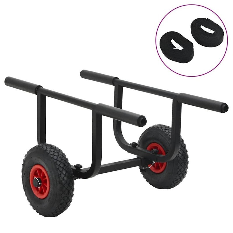 Chariot pour kayak 90 kg aluminium 534490534490