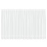Rideau en Dentelle Floral Blanc 140 x 400 cm Polyester 534492534492