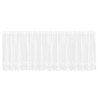 Rideau en Dentelle avec des rideaux Blanc 80 x 400 cm Polyester 534494534494