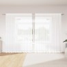 Rideau en Dentelle Floral Blanc 220 x 300 cm Polyester 534502534502