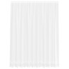Rideau en Dentelle Floral Blanc 200 x 300 cm Polyester 534510534510
