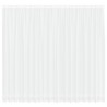 Rideau en Dentelle Floral Blanc 280 x 500 cm Polyester 534512534512