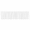 Rideau en Dentelle avec des rideaux Blanc 80 x 600 cm Polyester 534514534514