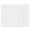 Rideau en Dentelle Floral Blanc 200 x 500 cm Polyester 534584534584