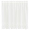 Rideau en Dentelle avec des rideaux Blanc 80 x 150 cm Polyester 534596534596