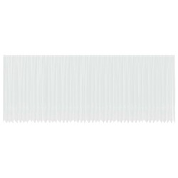 Rideau en Dentelle Floral Blanc 300 x 1200 cm Polyester 534599534599