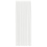 Rideau en Dentelle Floral Blanc 260 x 150 cm Polyester 534601534601