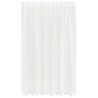 Rideau en Dentelle Floral Blanc 140 x 150 cm Polyester 534602534602