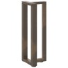 Pieds de table console en T, 2 pièces, noir, 38 x 25 x (72-73) cm, acier 534625534625