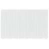 Rideau en Dentelle avec des rideaux Blanc 260x750cm Polyester 534632534632