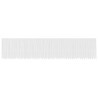 Rideau en Dentelle Floral Blanc 160 x 1200 cm Polyester 534634534634