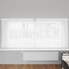 Rideau en Dentelle Floral Blanc 160 x 300 cm Polyester 534638534638