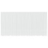 Rideau en Dentelle Floral Blanc 260 x 900 cm Polyester 534649534649