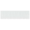 Rideau en Dentelle Floral Blanc 160 x 900 cm Polyester 534672534672