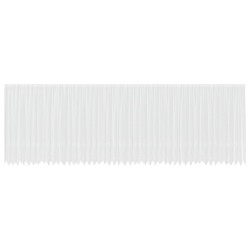 Rideau en Dentelle Floral Blanc 220 x 1200 cm Polyester 534676534676