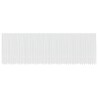 Rideau en Dentelle Floral Blanc 220 x 1200 cm Polyester 534676534676
