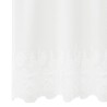 Rideau en Dentelle Floral Blanc 245 x 200 cm Polyester 534677534677