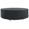 Housse pour meubles Noir 320 x 320 x 105 cm Tissu Oxford 210D 534716534716