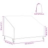 Housse de banc de jardin 130 x 95 x 40 / 80 cm Tissu Oxford 600D 534717534717