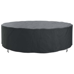 Housse pour meubles Noir 320 x 320 x 105 cm Tissu Oxford 600D 534726534726