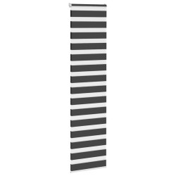 Store zèbre noir 65x200 cm largeur du tissu 60,9 cm polyester 534728534728