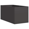 Jardinière noir 40x80x40 cm acier laminé à froid 534731534731